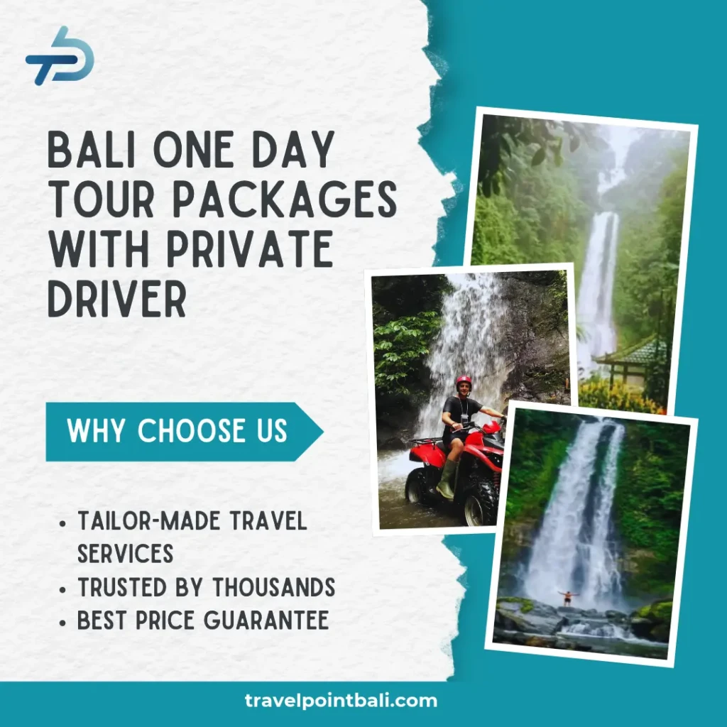 Bali One Day Tour Packages with Private Driver